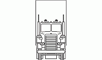 Truck front elevation