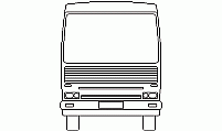Bus front elevation