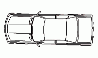 Vehicle overhead projection