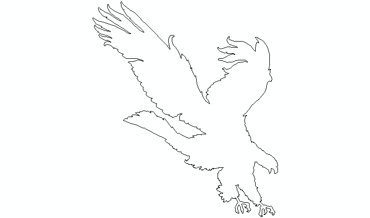 eagle CAD block eagle CAD block